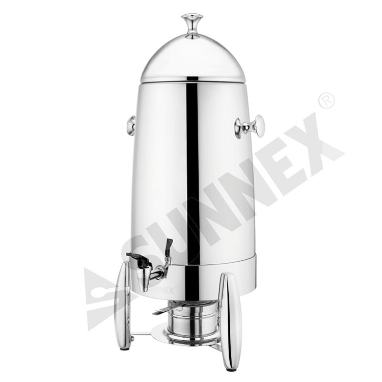 11.4Ltr Dispenser Kopi Stainless Steel Dengan Tempat Bahan Bakar