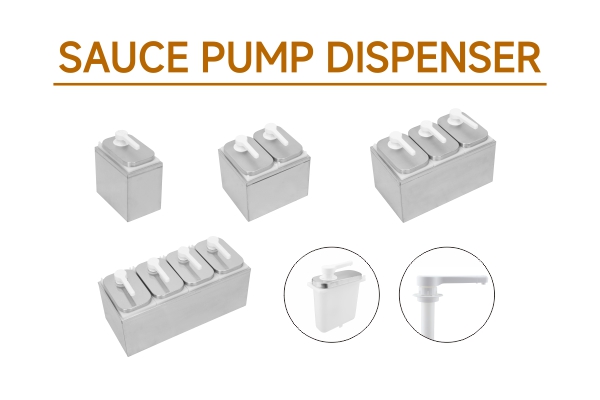 SUNNEX Barang baru - - Dispenser Pompa Saus