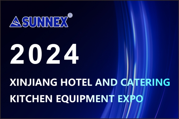 Hari 2 di 2024 Xinjiang Hotel dan Catering Kitchen Equipment Expo melihat tim penjualan Sunnex dengan gigi tinggi