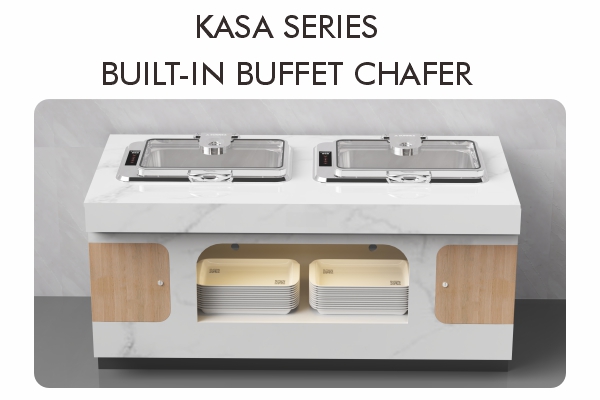 Seri Sunnex Kasa: 8.5L Buffet Chafer Built-In