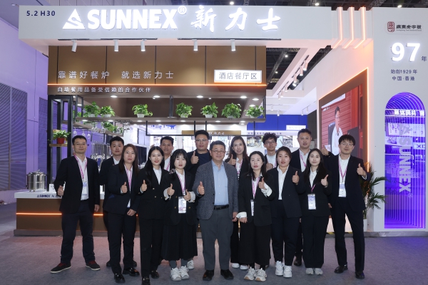 SUNNEX Bersinar di HOTELEX Shanghai 2026, Memimpin Industri Peralatan Katering dengan Keahlian dan Inovasi