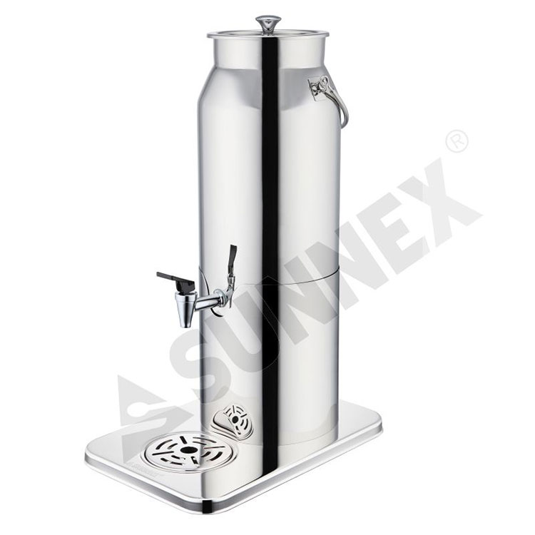 Dispenser Minuman Stainless Steel 5LTR dengan Tabung Es