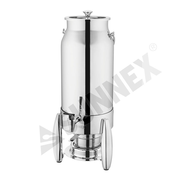 5Ltr Dispenser Susu Stainless Steel Dengan Tempat Bahan Bakar