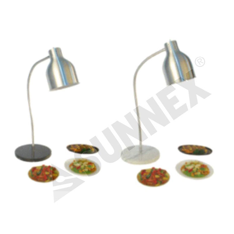 Lampu Penghangat Makanan Q01H Model Lampu Meja Tanpa Baki