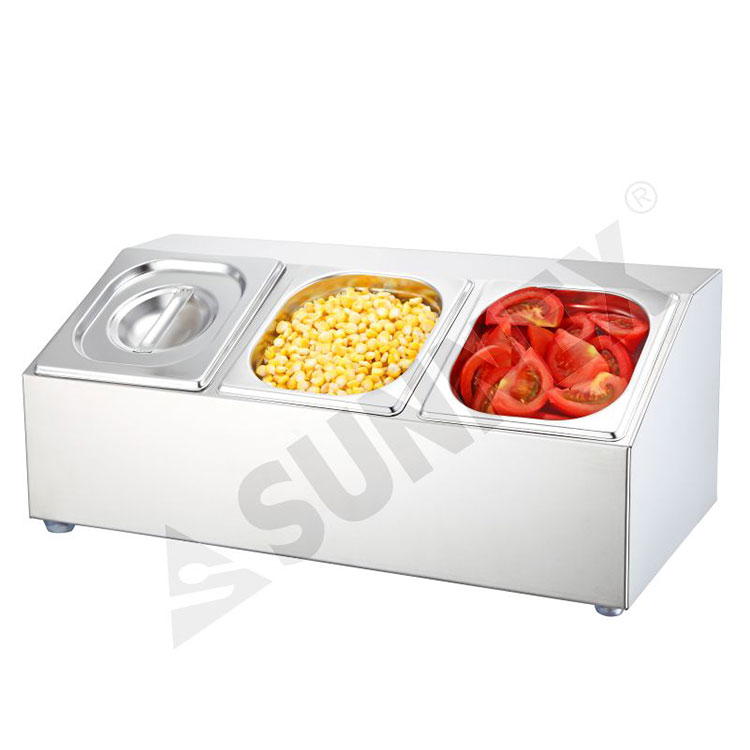 Dispenser Bumbu Saus Stainless Steel Pabrik Profesional