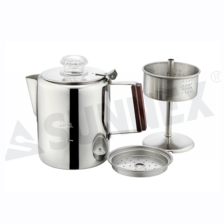 Perkolasi Kopi Stainless Steel