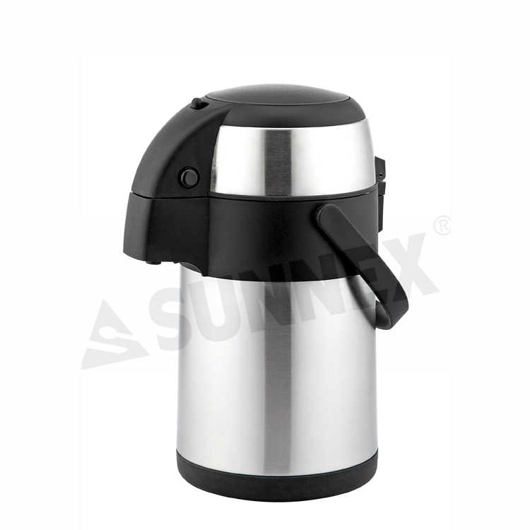 Dispenser Minuman Pot Udara Stainless Steel Vakum