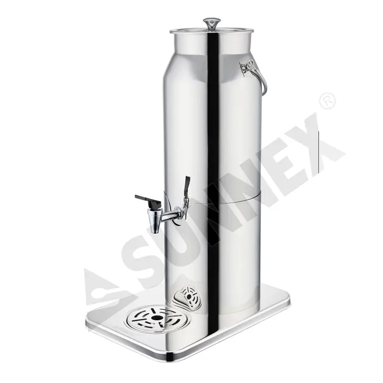 Dispenser minuman stainless steel verona dengan tabung es