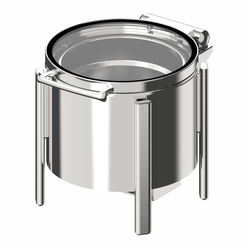 Chafer Prasmanan Stasiun Sup Stainless Steel Z10 yang Dapat Ditumpuk